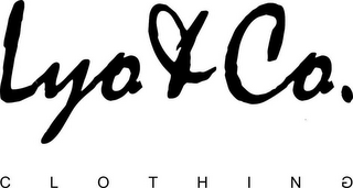 LYO & CO. CLOTHING logo