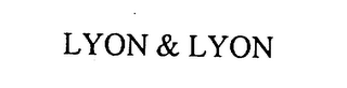 LYON & LYON logo