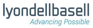 LYONDELLBASELL ADVANCING POSSIBLE logo