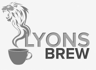 LYONS BREW logo