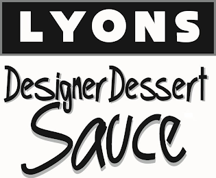 LYONS DESIGNER DESSERT SAUCE logo
