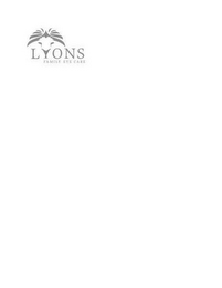 LYONS FAMILY EYE CARE logo