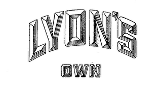 LYON'S OWN logo