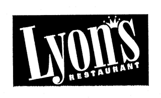 LYON'S RESTAURANT logo