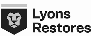 LYONS RESTORES logo