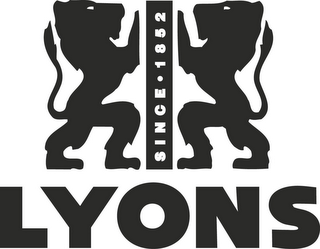 LYONS SINCE 1852 logo