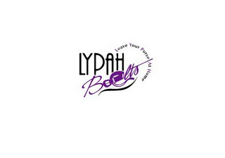 LYPAH BELTS LEAVE YOUR PURSE AT HOME logo