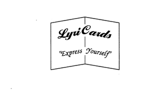 LYRI CARDS "EXPRESS YOURSELF" logo