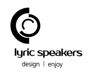 LYRIC SPEAKERS DESIGN ENJOY logo