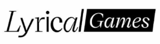 LYRICAL GAMES logo