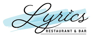 LYRICS RESTAURANT & BAR logo