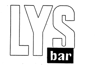 LYS BAR logo