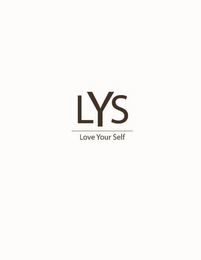 LYS LOVE YOUR SELF logo