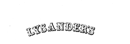LYSANDER'S logo