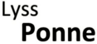 LYSS PONNE logo