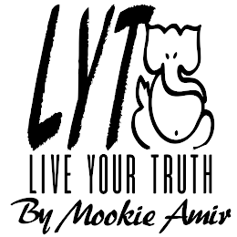 LYT LIVE YOUR TRUTH BY MOOKIE AMIR logo
