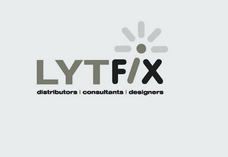 LYTFIX DISTRIBUTORS CONSULTANTS DESIGNERS logo