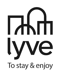 LYVE TO STAY & ENJOY logo