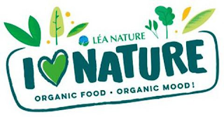 LÉA NATURE I NATURE ORGANIC FOOD · ORGANIC MOOD! logo