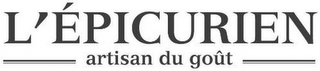 L'ÉPICURIEN ARTISAN DU GOÛT logo