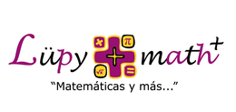 LÜPY MATH+ "MATEMÁTICAS Y MÁS..." logo