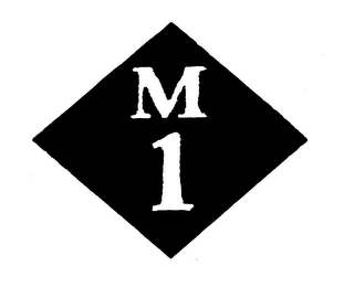 M 1 logo