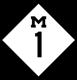 M 1 logo