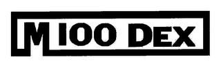 M 100 DEX logo