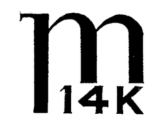 M 14K logo