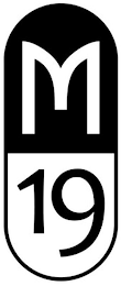 M 19 logo