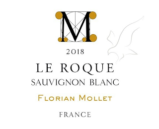 M 2018 LE ROQUE SAUVIGNON BLANC FLORIANMOLLET FRANCE logo