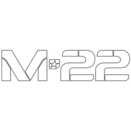 M 22 logo