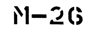 M-26 logo