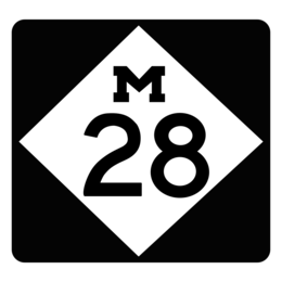 M 28 logo
