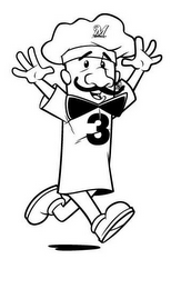 M 3 logo