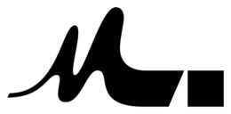 M logo