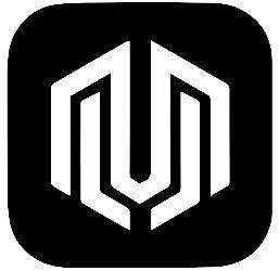 M logo
