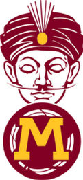 M logo