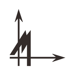 M logo