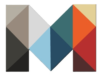 M logo