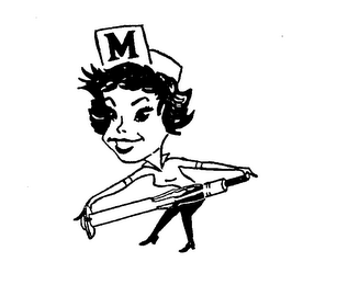 M logo