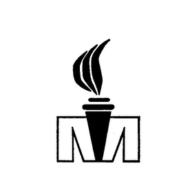 M logo