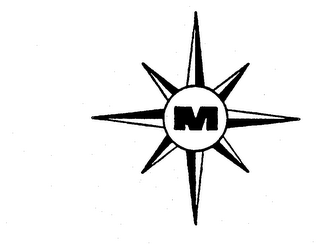 M logo