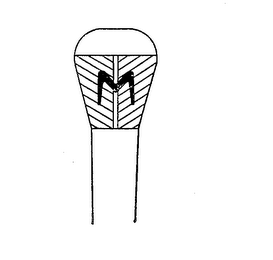 M logo