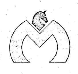 M logo