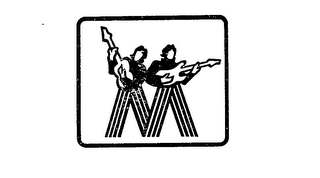 M logo