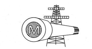 M logo