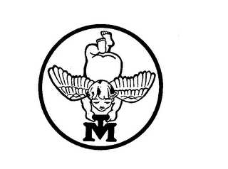 M logo