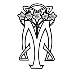 M logo