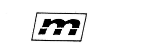 M logo